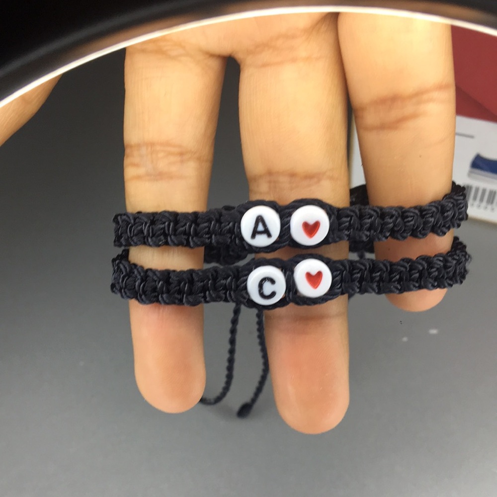 Couple initial bracelets ❤️ - Picture 2 of 2